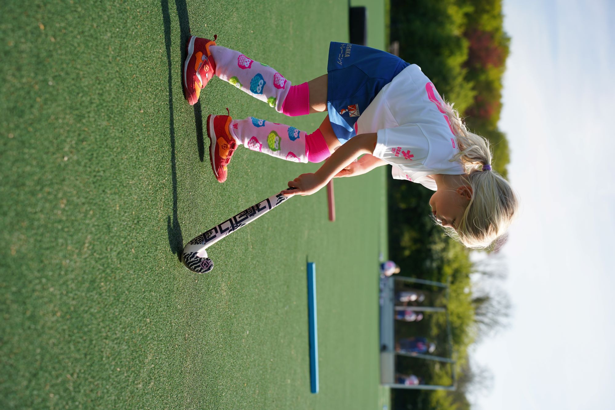 mini met bal aan de stick